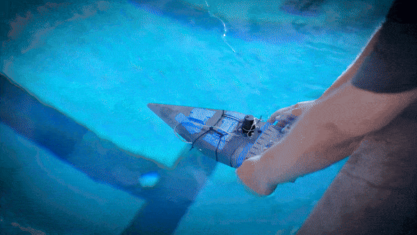 미 항공우주국(NASA)이 개발한 수중 로봇 시제품. 사진=미 항공우주국(NASA)