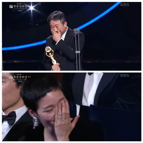 “당신이 배우라서 행복”…장재현 감독, 김고은 울린 눈물의 헌사