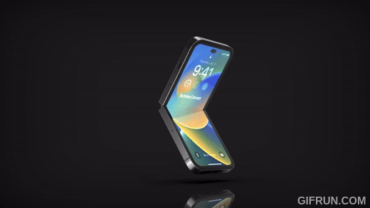 폴더블 아이폰 렌더링 이미지 (영상=테크니조콘셉트)