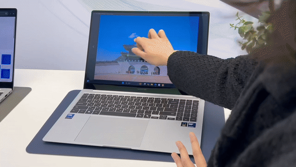 갤럭시 북5 프로의 사진 내 장소 검색 기능./김민국 기자