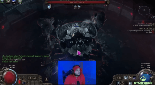 - 얼음 타격 인보커 플레이 예시[출처:&nbsp;Raxxanterax&nbsp;유튜브]