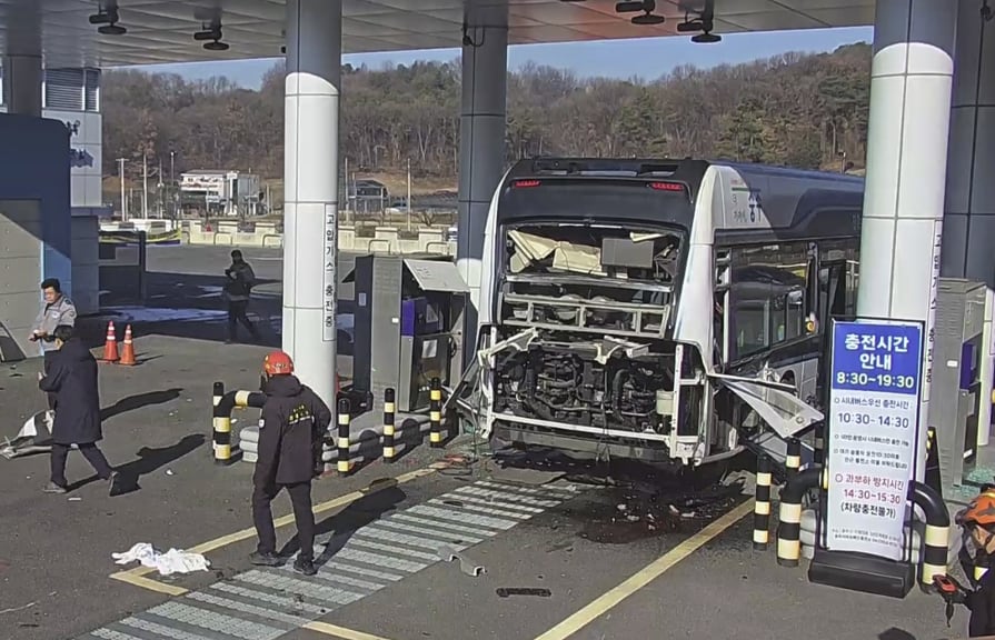 충주시수소버스충전소 이미지