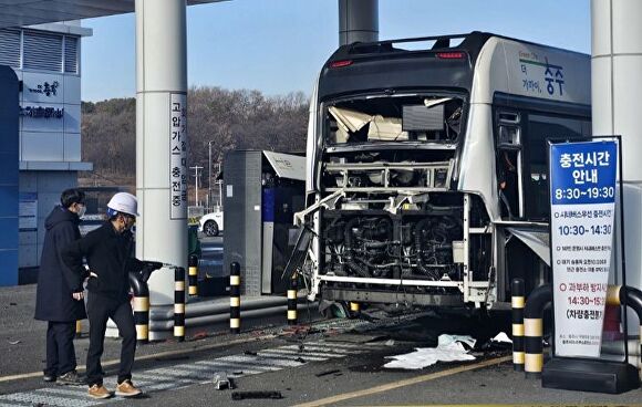 충주시수소버스충전소 이미지