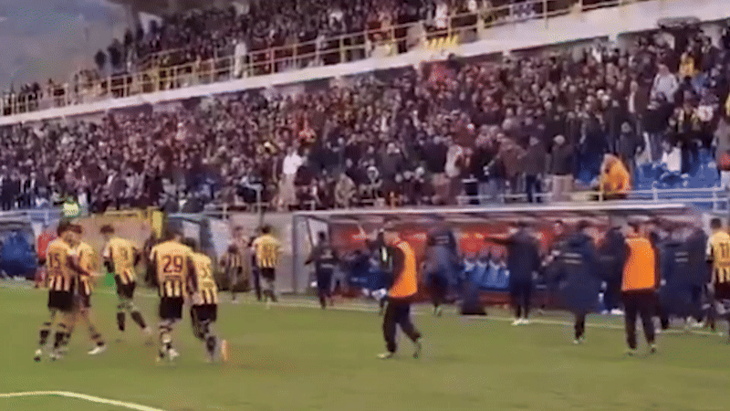 '파시스트 경례'를 하는 관중들. 출처='X'(엑스 옛 트위터)