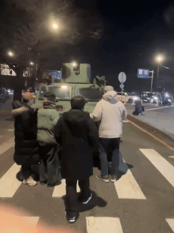 A 씨가 직접 찍어 올린 당시 상황. [사진 출처 = A씨 엑스(X·옛 트위터) 갈무리]