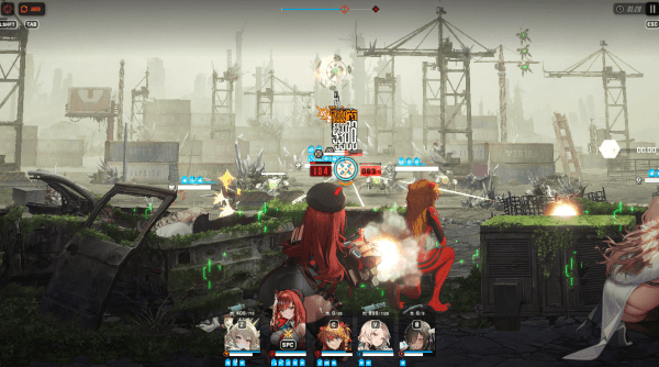 - 라피: 레드 후드 버스트 스킬 연출