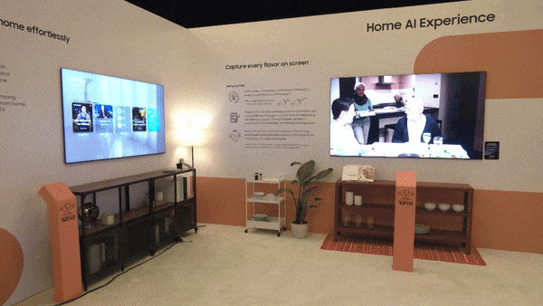 미국 라스베이거스에서 열리는 'CES 2025' 개막을 앞둔 5일(현지 시각) 삼성전자는 현지 시저스 팰리스 호텔에서 '삼성 퍼스트 룩 2025(Samsung First Look 2025)'을 열고 AI 스크린 신제품을 공개했다.(삼성전자 제공)