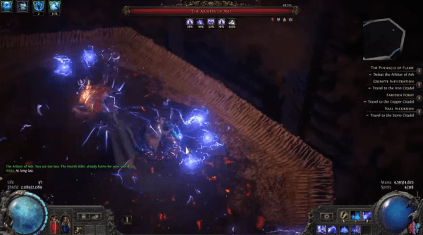 -&nbsp;번개 차원 이동 스톰위버 플레이 예시[출처:&nbsp;RageGamingVideos 유튜브]