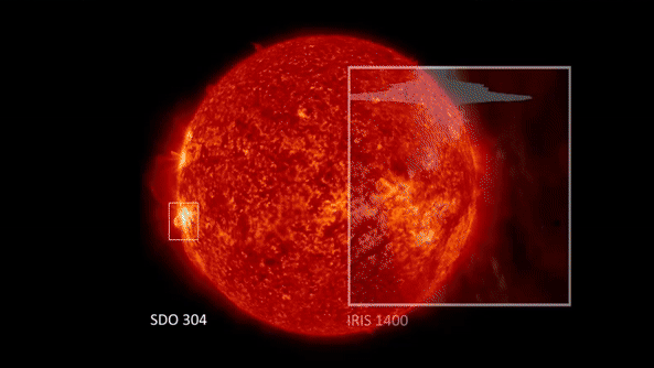 코로나에서 방출되는 태양폭풍. 한국천문연구원