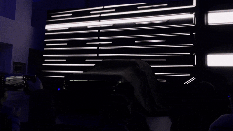 현대자동차 디 올 뉴 팰리세이드 공개 모습. (영상=지디넷코리아)