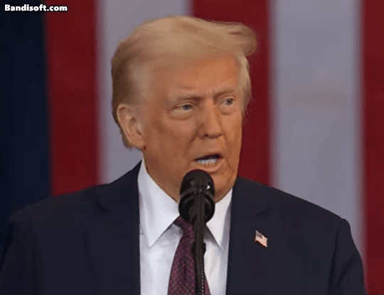 20일(현지시간) 미국 연방의회 의사당 중앙홀에서 열린 취임식에서 제47대 대통령으로 취임한 도널드 트럼프 대통령이 말하고 있다. [미국 의회 합동취임식준비위원회 유튜브 캡처]