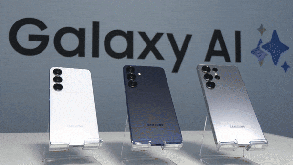 삼성전자의 새 플래그십 폰&nbsp;‘갤럭시 S25 시리즈’. 삼성전자 제공