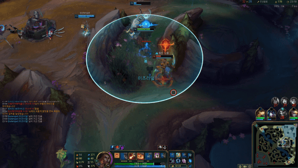 - 상대가 투사체가 주력인 챔피언이라면 압도적 우위를 점할 수 있습니다