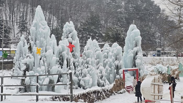 백운계곡 동장군축제 이미지