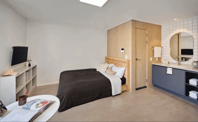 지웰홈스라이프강동 전용면적 22.81㎡(약 7평) 내부 및 공동 시설/출처=지웰홈스라이프강동 홈페이지