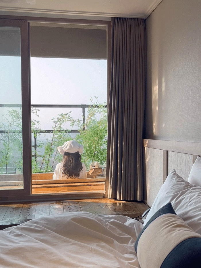 켄싱턴리조트 지리산 하동 디럭스 스파룸 /사진= 문서연 여행+ 기자