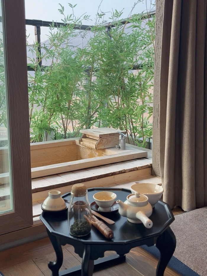 녹차 다도세트 / 사진= 문서연 여행+ 기자