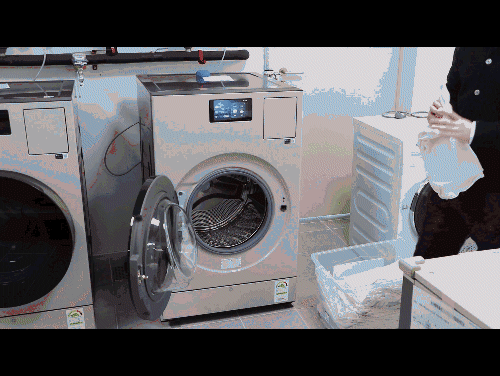 일체형 세탁건조기의 품질비교 시험 재연