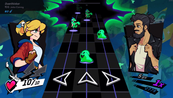 - 노트의 종류마다 다양한 패턴과 기믹이 있다&nbsp;