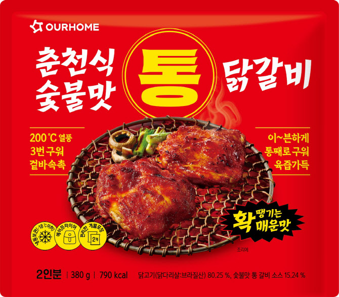 숯불과 닭갈비 이미지