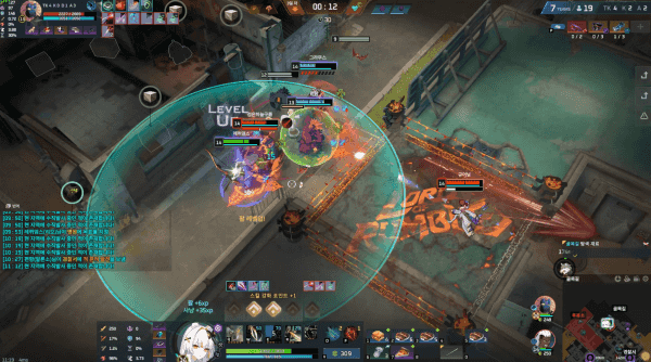 - 싸워도 싸워도 계속 나타나는 적팀들