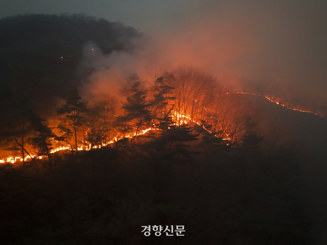 경북 산불 1주일 만에 진화…‘1㎜ 단비’가 기적 불렀다