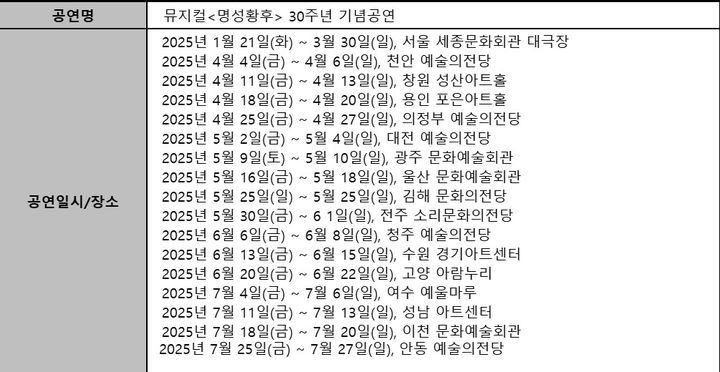 명성투어 이미지
