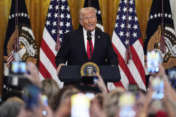 도널드 트럼프 미국 대통령. 연합=AP