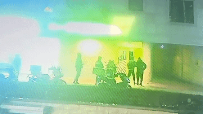 당시 범행 장면 CCTV