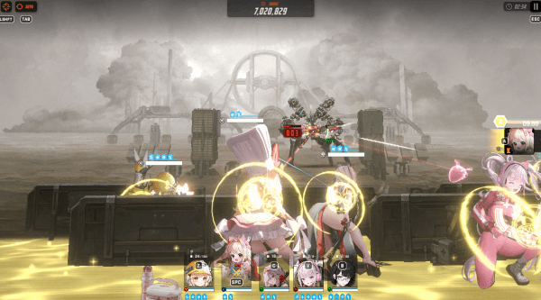 - 크러스트 버스트 스킬 연출