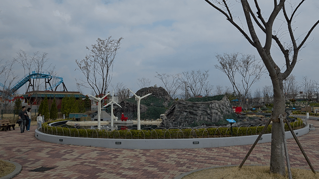 지난 10일 방문한 레고랜드 코리아 내부 모습./영상=박수림 기자