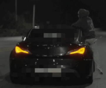 위험운전을 하는 일당들 [경기남부경찰청 제공. 재판매 및 DB 금지]