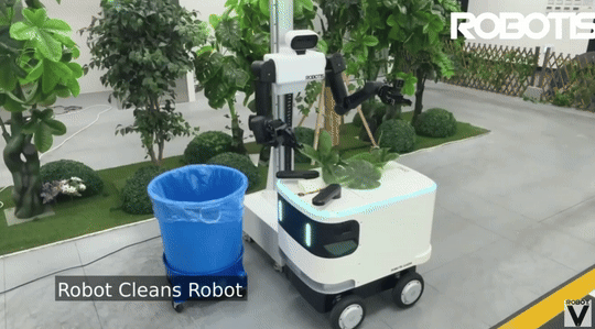 로보티즈 세미 휴머노이드 AI 워커 데모 영상 (사진=로보티즈)