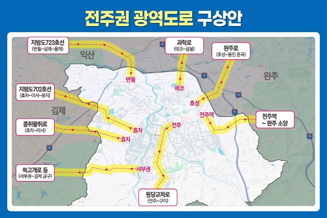 완주 원당교차로 이미지