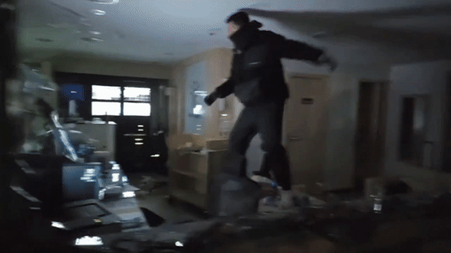 지난 1월 서울서부지법 건물 내에서 폭동을 일으켰던 윤석열 전 대통령 지지자 [독자제공]