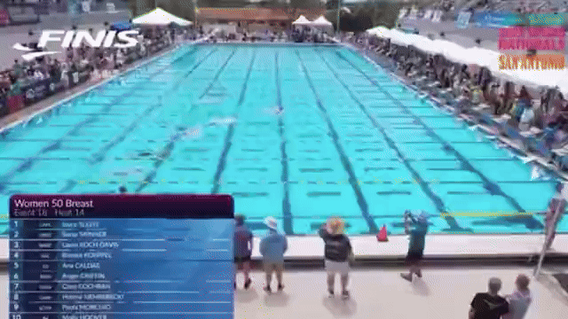 2일(현지시간) 폭스뉴스에 따르면 성전환 선수 아나 칼다스(47·사진)는 지난달 말 텍사스주 샌안토니오에서 열린 마스터스 수영(U.S. Masters Swimming) 대회에 참가해 5개 개인 전종목에서 1위를 차지했다. 칼다스 페이스북