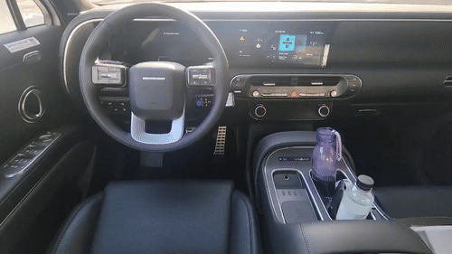 신형 팰리세이드 운전석 1열 영상=최수진 한경닷컴 기자