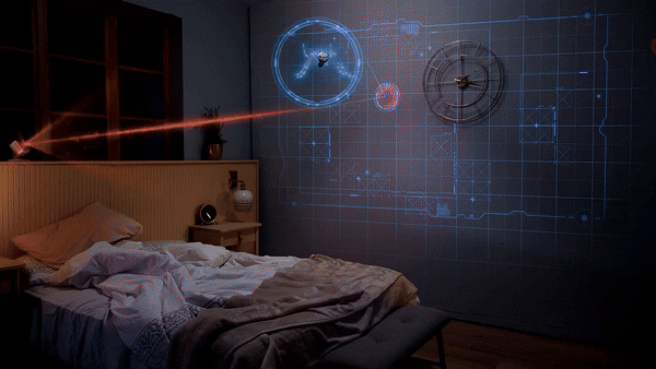 모기를 잡을 수 있는 전기 모기채도 제품 패키지에 포함되어 있다. (영상=비지고 유튜브)