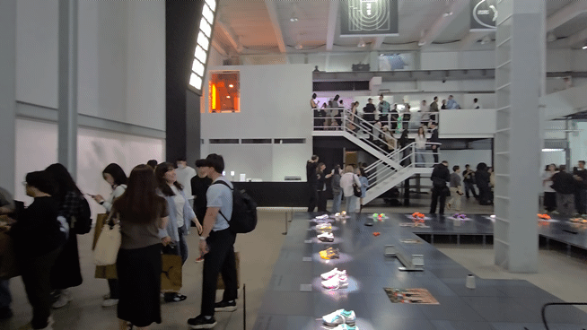 지난 15일 서울 성동구에서 열린 푸마 스니커스 론칭 기념 행사 현장./영상=박수림 기자