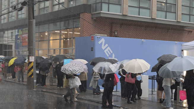 16일 서울 성수동에서 열린 무신사 뷰티 페스타 현장./영상=박수림 기자