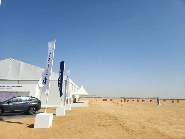 [제다(사우디아라비아)=뉴시스] 유희석 기자 = 지난 14일(현지시간) 사우디아라비아 제다 인근 킹 압둘라 경제도시(KAEC)에 들어서는 현대차 공장(HMMME) 부지 모습. 아직 건물이 들어서지 않아 황량한 모습이다. 2025.05.18 photo@newsis.com