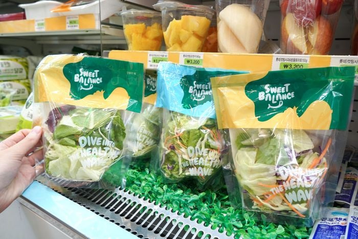 세븐일레븐 DIY용 믹스샐러드 3종