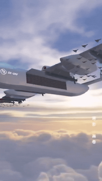 6월 말 비행을 앞둔 중국 무인 드론 운반 모함 ‘지우텐’ (영상=엑스 @IndoPac_Info)