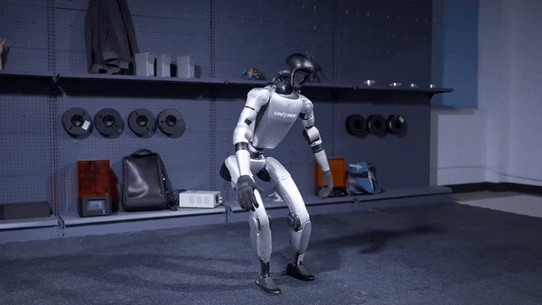 중국 유니트리의 휴머노이드 로봇이 백플립보다 더 어려운 사이드 플립 동작을 수행하는 모습 (출처=유니트리 유튜브)