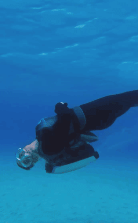 영국 기업 쿠다제트가 개발한 수중 추진장치. 쿠다제트 제공