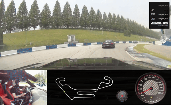 AMG 스피드웨이 주행 영상./영상=메르세데스-벤츠코리아