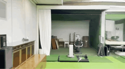 청와대 지하 골프 연습장