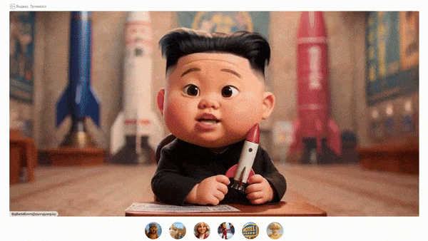 러시아 프로파간다 애니메이션. 사진=텔레그램(@SolovievLive)/엑스(@francis_scarr)