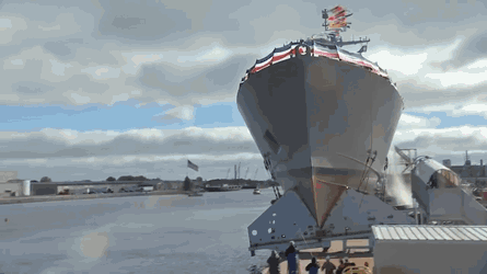 LCS-7 USS Detroit 함 진수식