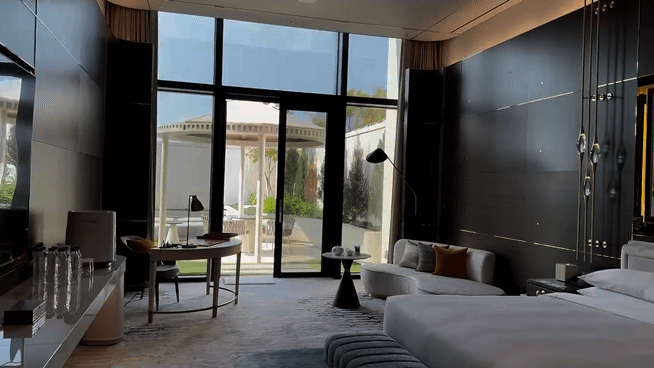 인스파이어 빌라 내부 침실./사진=윤서영 기자 sy@